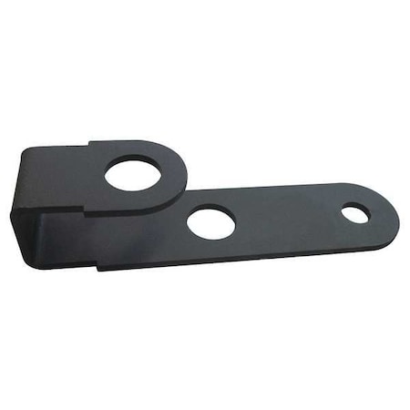 Mounting Bracket, Steel, 1 1/2 in Height, 1 1/3 in Length, 0.5 lb, Black MPN:22NY05