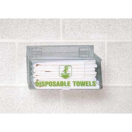 Disposable Bath Towels, Paper, White, For Use With, Emergency Shower Stations MPN:25340