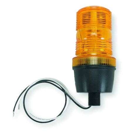 Warning Light, Amber, Strobe Tube, 120V AC, 72 Flashes per Minute, 8, 000 Hour Lamp Life MPN:2ERP2