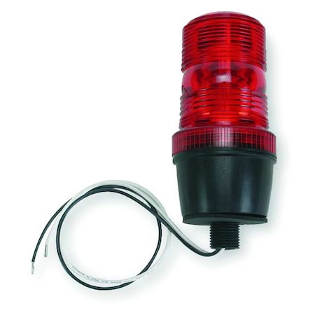 Warning Light, Red, Strobe Tube, 120V AC, 72 Flashes per Minute, 8, 000 Hour Lamp Life MPN:2ERP4