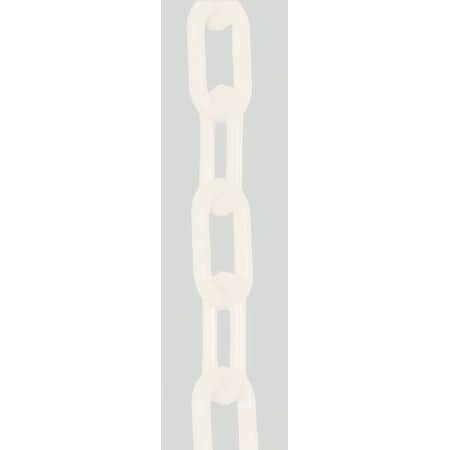 Plastic Chain, White, 300 ft Length, Gloss MPN:30001-300
