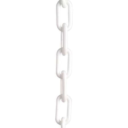 Plastic Chain, White, 50 ft Length, Gloss MPN:30001-50
