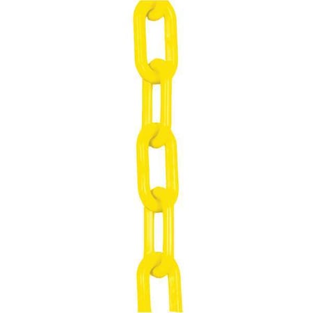 Plastic Chain, Yellow, 100 ft Length, Gloss MPN:30002-100