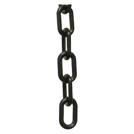 Plastic Chain, Black, 25 ft Length, Gloss MPN:30003-25
