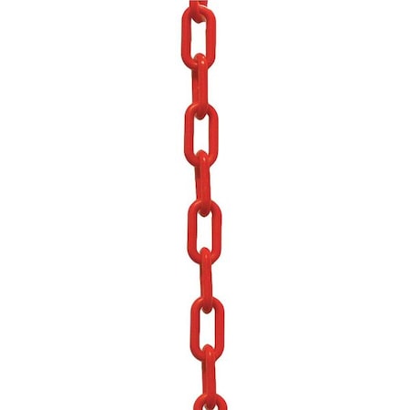 Plastic Chain, Red, 500 ft Length, Gloss MPN:30005-500
