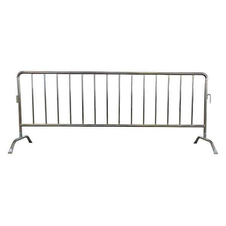 Crowd Control Barrier, Silver, No Legend, Zinc Plated MPN:31DW21