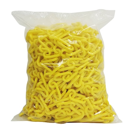 Plastic Chain, Yellow, 300 ft Length, Gloss MPN:33HG02