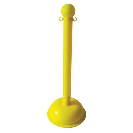 Post, Warning, 41 In H, Yellow, Use MPN:33L677