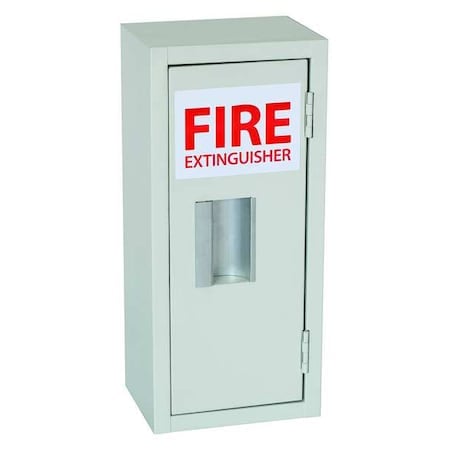 Fire Extinguisher Cabinet, Surface Mount, 17 15/16 in Height, 5 lb MPN:35GX42