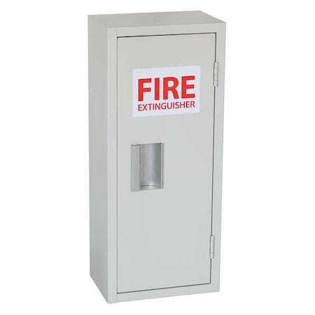 Fire Extinguisher Cabinet, Surface Mount, 23 5/8 in Height, 10 lb MPN:35GX43