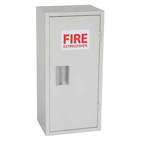 Fire Extinguisher Cabinet, Surface Mount, 25 9/16 in Height, 20 lb MPN:35GX44