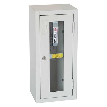 Fire Extinguisher Cabinet, Surface Mount, 17 15/16 in Height, 5 lb MPN:35GX48