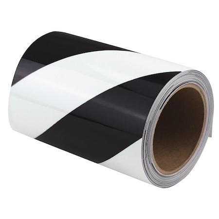 Floor Marking Tape Polyester 6 in W x 11 mil Thick MPN:36UV72
