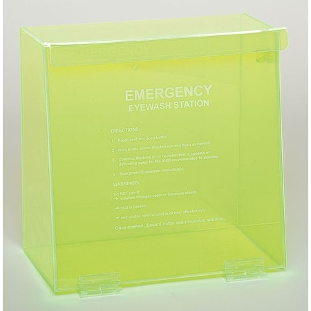 Eyewash Station in Fluorescent Green MPN:3PVL8