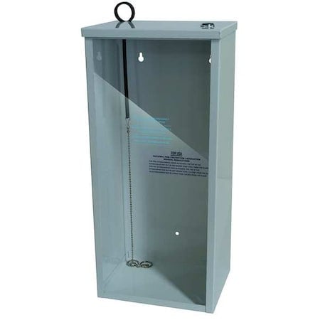 Fire Extinguisher Cabinet, Surface Mount, 30 3/8 in Height, 20 lb MPN:3ZV12