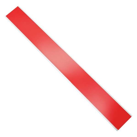 Barricade Tape, No Legend, Red, 3 in Wide x 1, 000 ft Length, LDPE, 4 mil MPN:4 MIL PLAIN RED