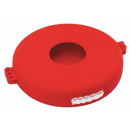 Gate Valve Lockout, Red, Polyurethane MPN:45MZ59