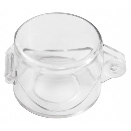 Machine Lockout, Clear, Acrylic, 1 Max. No. of Padlocks, 1/4 in Max. Shackle Dia. MPN:45MZ95