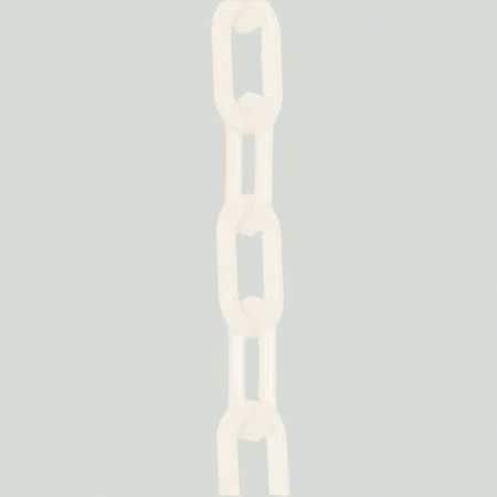 Plastic Chain, White, 100 ft Length, Gloss MPN:50001-100