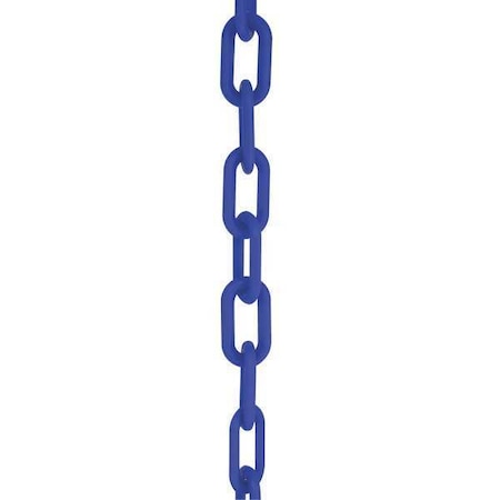 Plastic Chain, Blue, 100 ft Length, Gloss MPN:50006-100