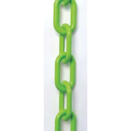 Plastic Chain, Safety Green, 300 ft Length, Gloss MPN:50014-300