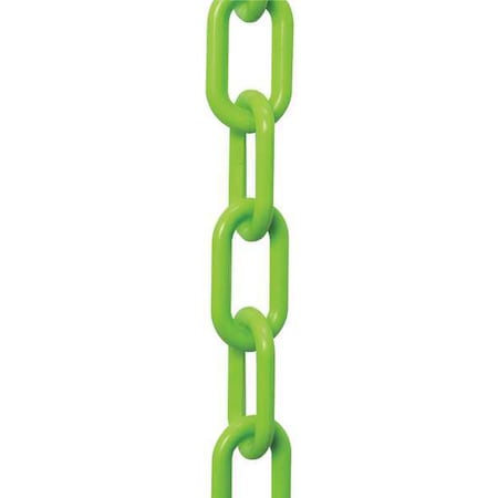 Plastic Chain, Safety Green, 50 ft Length, Gloss MPN:50014-50