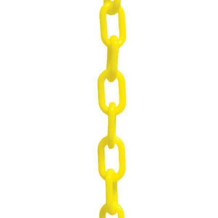 Plastic Chain, Yellow, 100 ft Length, Gloss MPN:51002-100
