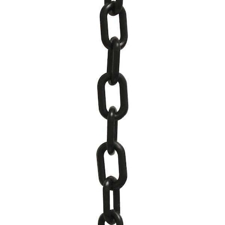 Plastic Chain, Black, 100 ft Length, Gloss MPN:51003-100