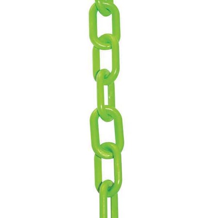 Plastic Chain, Safety Green, 50 ft Length, Gloss MPN:51014-50