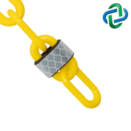 Plastic Chain, Yellow, Unfinished, Outdoor MPN:52002-25