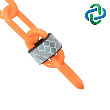 Plastic Chain, Orange, Unfinished, Outdoor MPN:52012-100