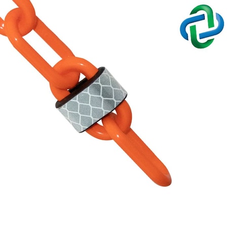 Plastic Chain, Orange, Unfinished, Outdoor MPN:52013-25