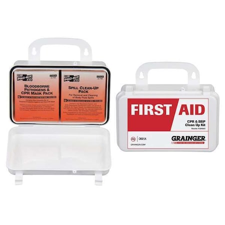 Bloodborne Pathogen Kit, Not Applicable Volume Absorbed per Kit, Bag, White, 27 MPN:54503