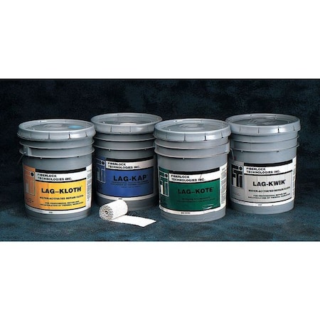 Asbestos Compound, Fiberlock A-B-C, White MPN:6421-5
