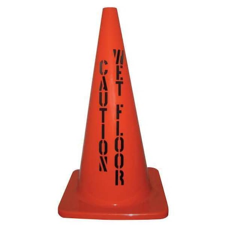 Traffic Cone, PVC, Non-Reflective, 18