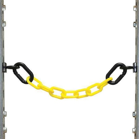 Plastic Chain, Yellow, 9 ft Length, Gloss MPN:72302-6