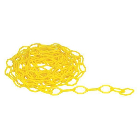 Plastic Chain, Yellow, 20 ft Length, Unfinished MPN:77207