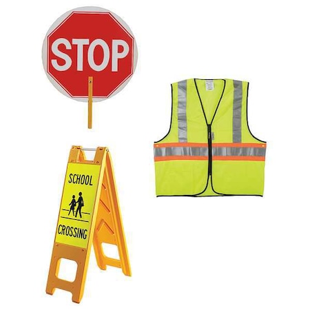 Crosswalk Safety Kit, Large MPN:7Y369