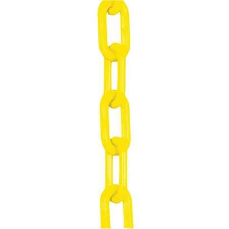 Plastic Chain, Yellow, 100 ft Length, Gloss MPN:80002-100