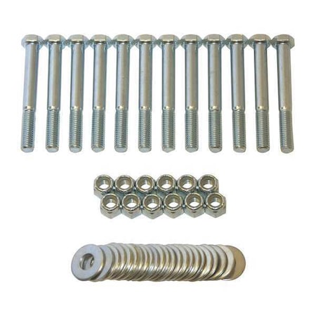 Barricade Hardware Kit, Silver MPN:800HDWE100