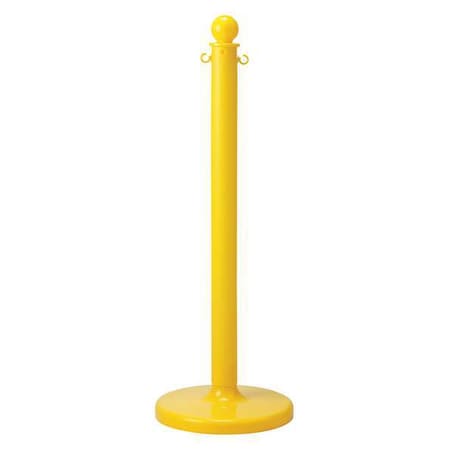 Barrier Post, 40 In. H, Yellow MPN:80938
