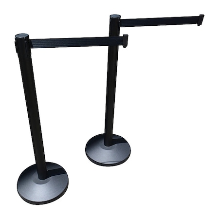Belt Barrier System, 10 ft Length, Not Applicable Post Height, No Legend MPN:826YK6