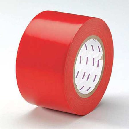 Safety Warning Tape Vinyl Red, 3