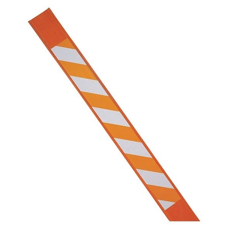 Reflective Marking Stake, Reinforced Polymer, Non-Reflective, 66 in Height, Orange MPN:96922