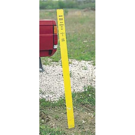 Blank Warning Stake, Reinforced Polymer, Non-Reflective, 66