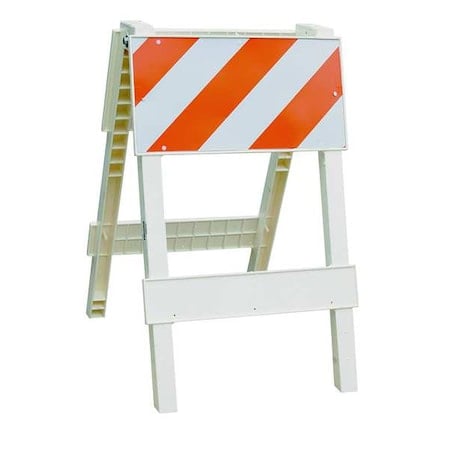 Type 1 Folding Barricade, Polypropylene, High-Intensity Prismatic, 40 in Height, 40 in Length MPN:97-01-00101