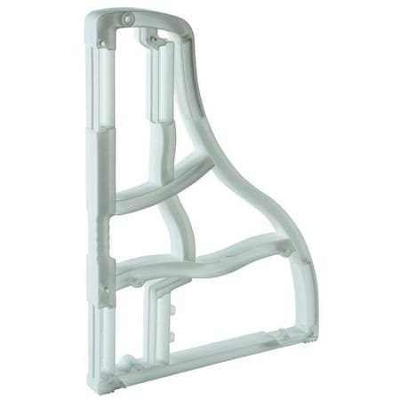 Barricade Leg, Plastic, High-Intensity Prismatic, 40 in Height, 29 in Length, 8 lb, White MPN:97-01-1600