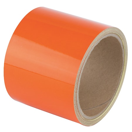 Floor Marking Tape vinyl 3 in W x 5.5 mil Thick MPN:9FC75