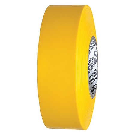 Flagging Tape, No Legend, Yellow, 1 3/16 in Wide x 300 ft Length, Vinyl, 3 mil MPN:ARY-200
