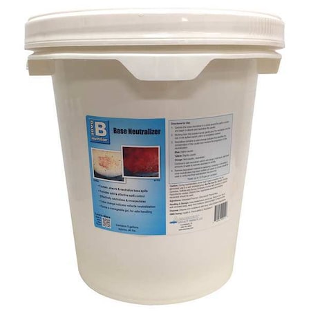 Base Neutralizer, 5 gal., Pail, Granular MPN:BASEPAIL